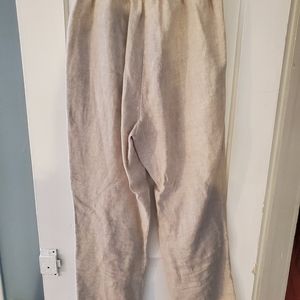 notPERFECTLINEN Linen GENOVA pants / with elastic waistband